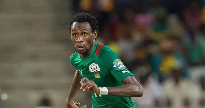 Jonathan Pitroipa: Performances for Burkina Faso have seen him linked with Everton and Fulham