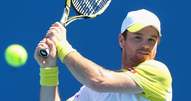Blaz Kavcic: came back from a set down to defeat Marcos Baghdatis in Zagreb