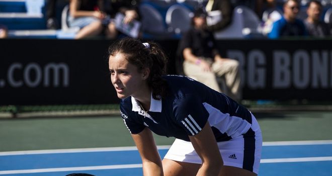 Laura Robson: Suffering from a shoulder injury