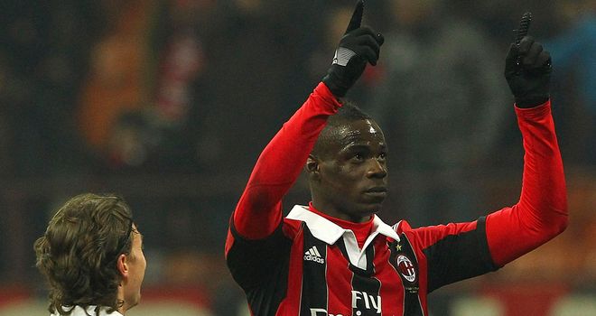 Mario Balotelli: Scored for the third game in a row