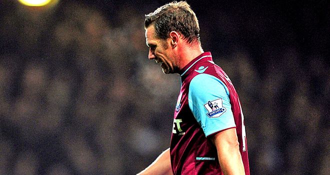 Kevin Nolan: West Ham captain set for spell on sidelines