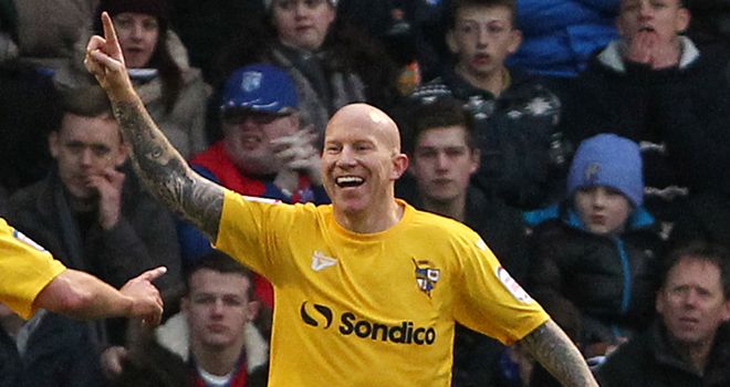 Lee Hughes: Bagged a brace