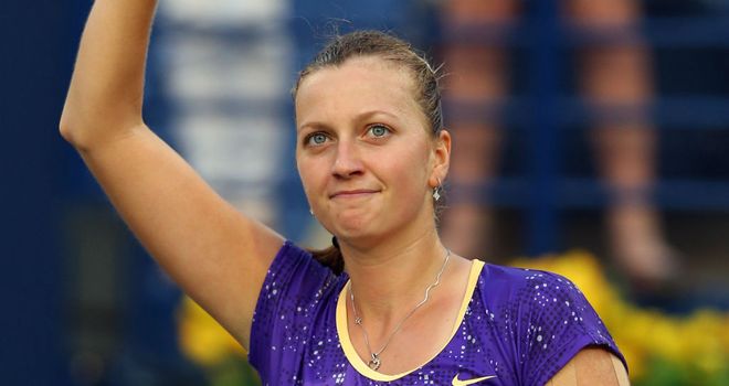 Petra Kvitova: Will face Ana Ivanovic in the second round in Dubai