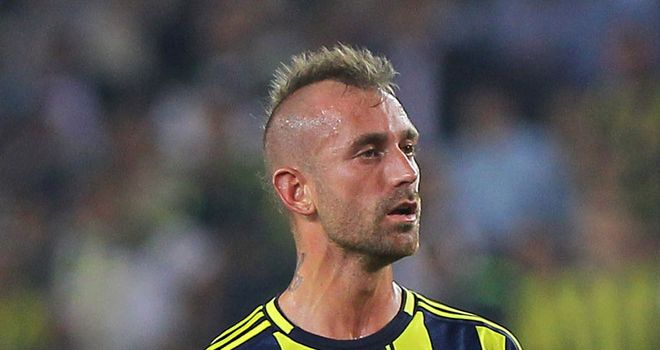 Raul Meireles: Was sent off for Fenerbahce