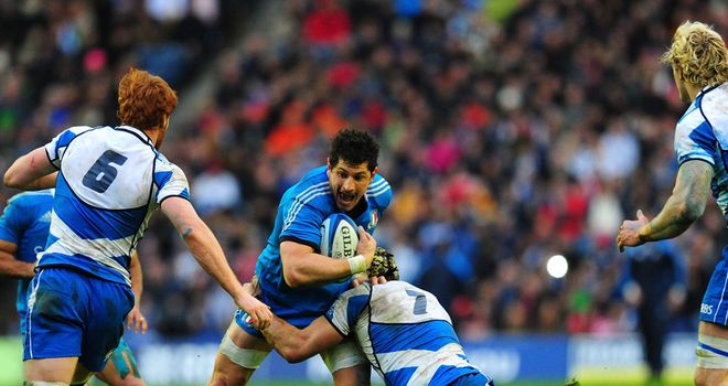Alessandro Zanni: Italy's key man, says Jamie Heaslip