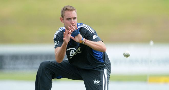 Stuart Broad: Came through practice session on Sunday without trouble