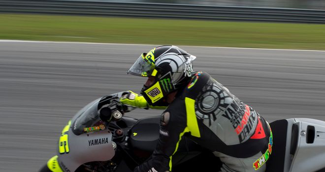 Valentino Rossi: Fastest in Jerez testing