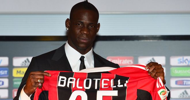 Mario Balotelli: Looking forward to starting a new chapter in his career at AC Milan