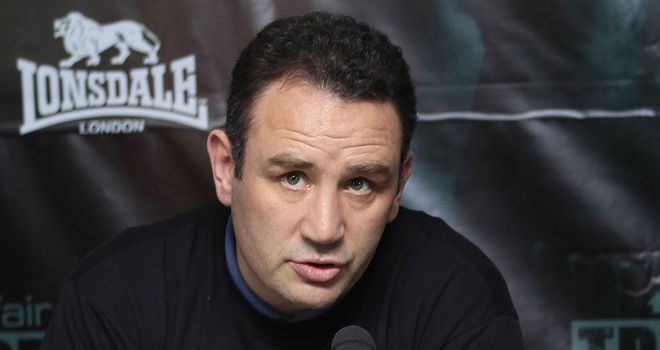 Rob McCracken: A man you'd want in your corner (Pic Lawrence Lustig)