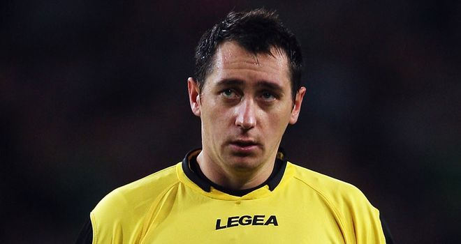 Debrecen goalkeeper Vukasin Poleksic during a Montenegro Wold Cup qualifier in 2010.
