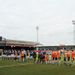 Luton and Millwall line-up at Kenilworth Road