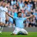 Aguero scored again to compelete a 4-0 win for Mancini's men.