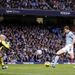 Edin Dzeko put City 1-0 up.