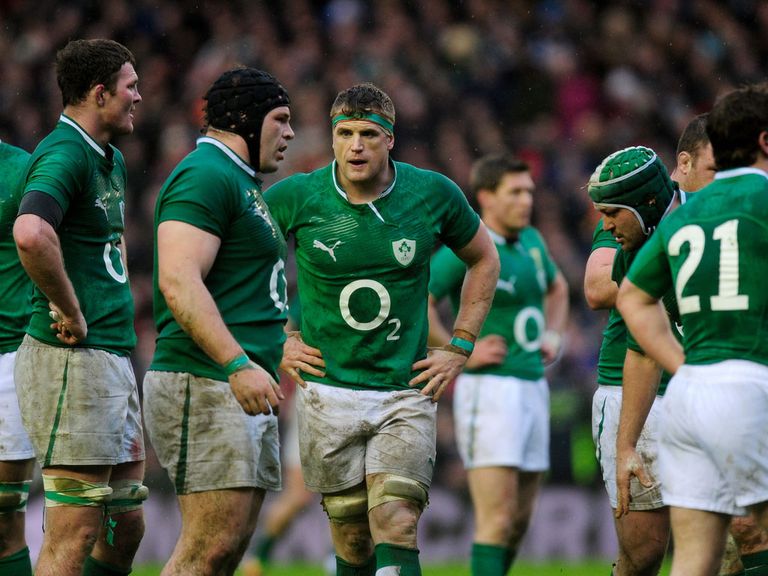 Dejection for Ireland at Murrayfield on Sunday