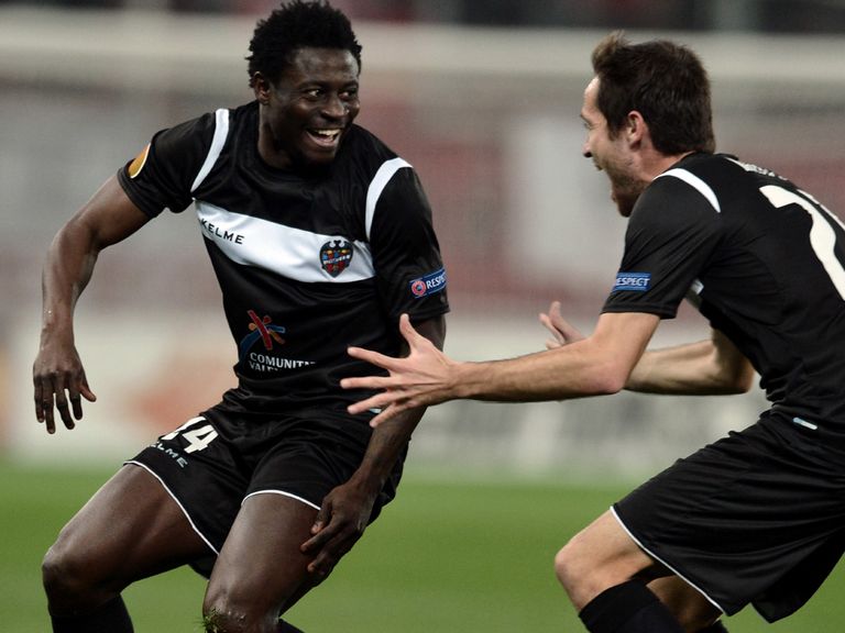 Obafemi Martins (left): Set to complete a move to MLS
