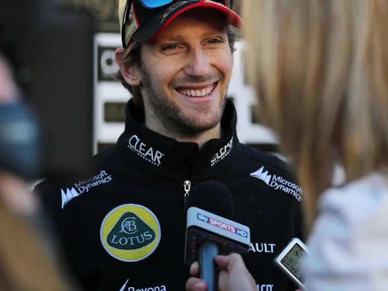 Grosjean: Calmer approach in 2013