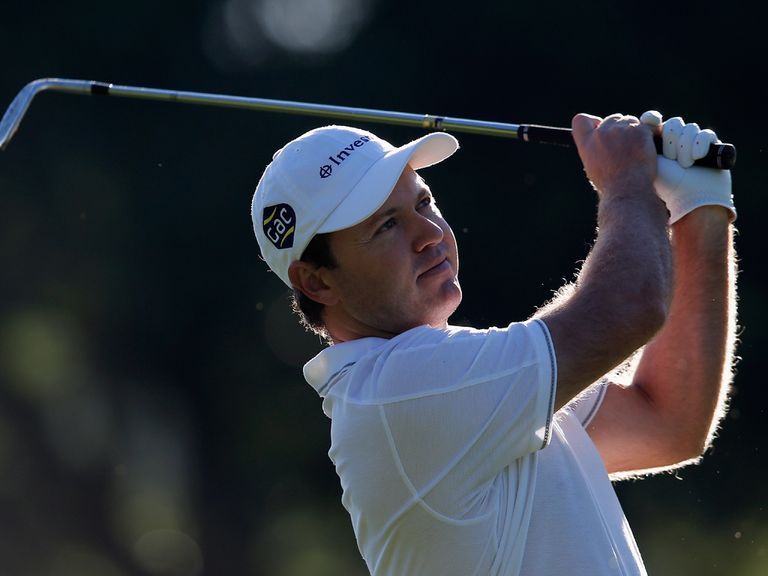 Richard Sterne: Holds joint halfway lead in Joburg