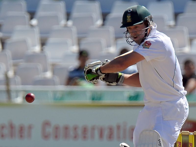 AB de Villiers batted well to make 61 off 113 balls...