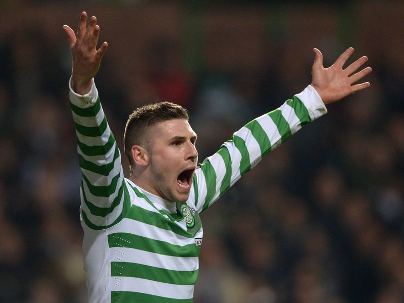 Gary Hooper shows his frustration