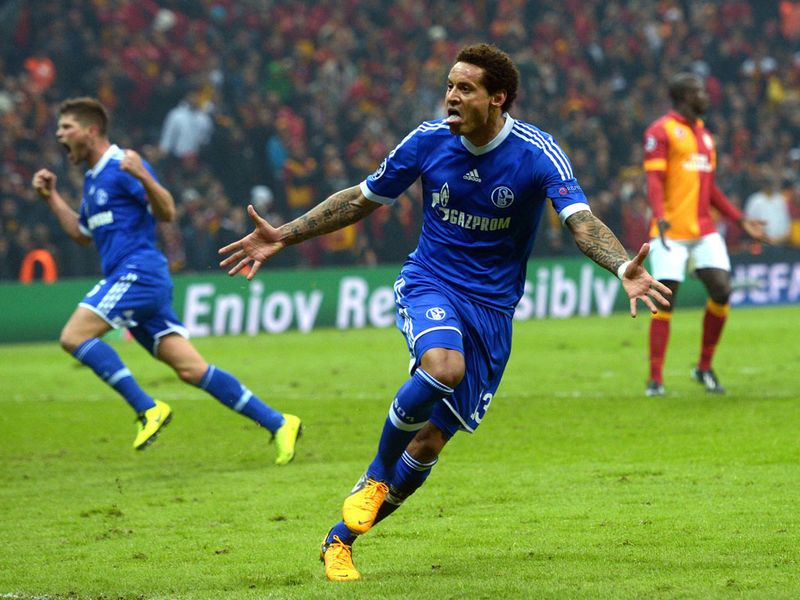 But Jermaine Jones' goal ensures the sides go into the interval level at 1-1