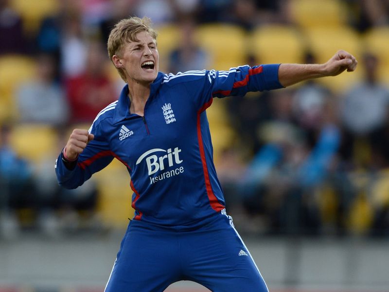 Joe Root was the man to pick up the wicket of Taylor.