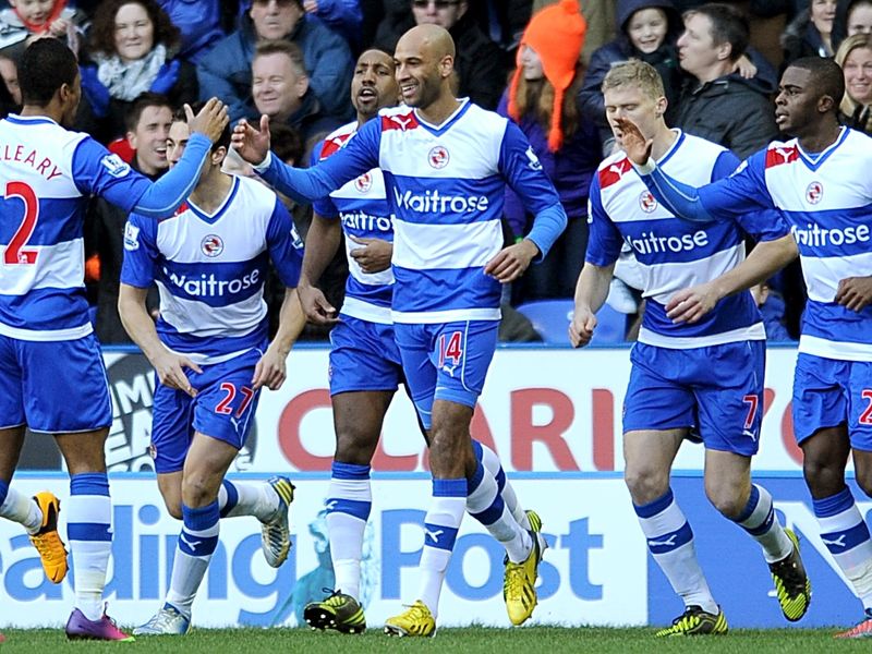 Jimmy Kebe's second secured a 2-1 victory for Reading at the Madejski Stadium.