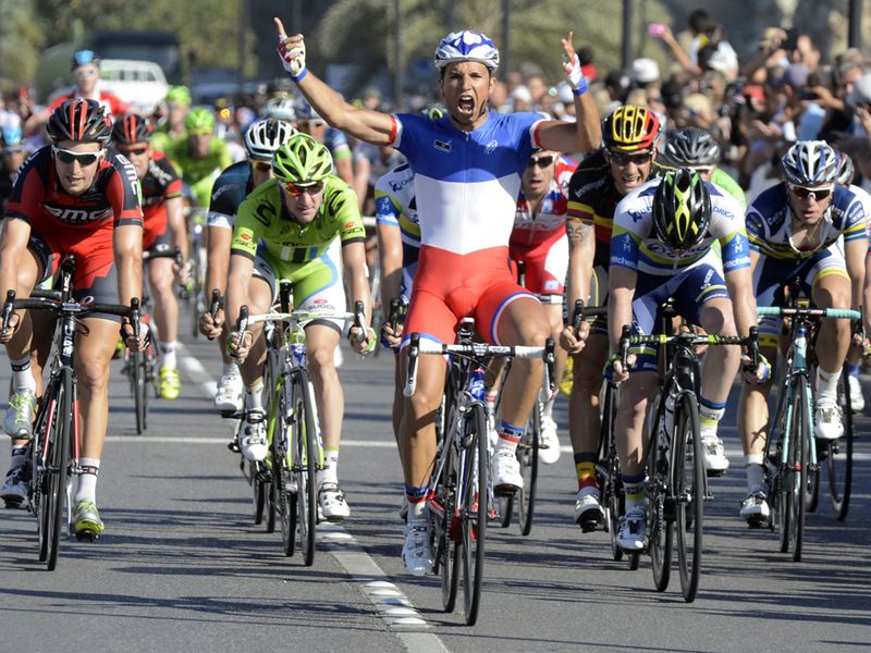 Nacer Bouhanni sprinted to victory on the final stage