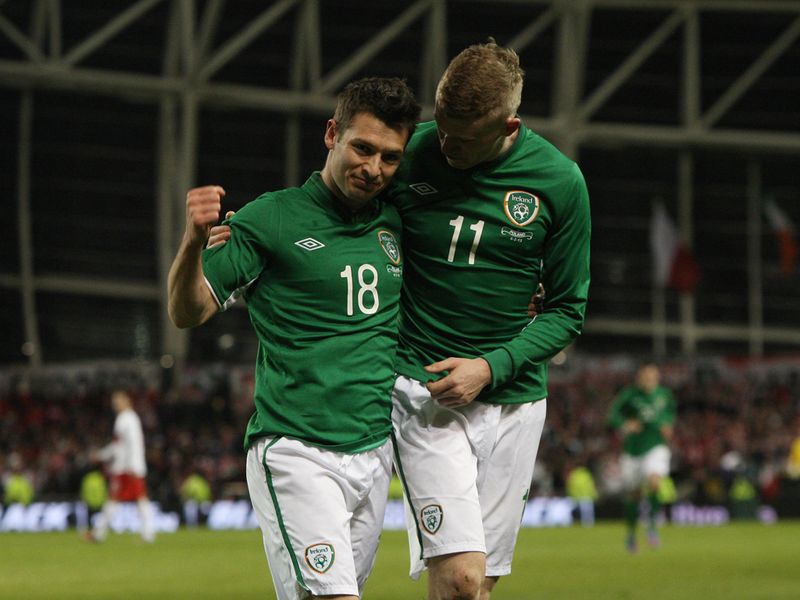 Wes Hoolahan also gets on the scoresheet as the Republic of Ireland beat Poland 2-0