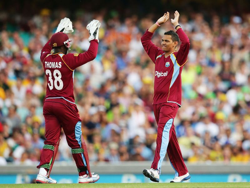 Both were removed by spinner Sunil Narine.