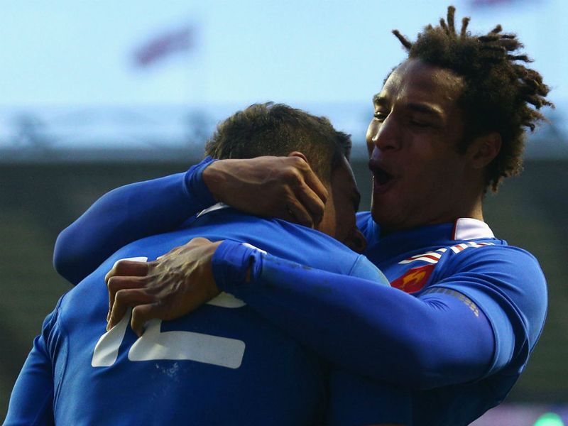 Benjamin Fall congratulates Fofana