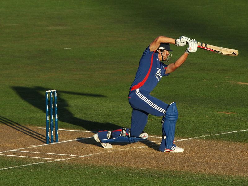 Alastair Cook's stroke play was exemplary.
