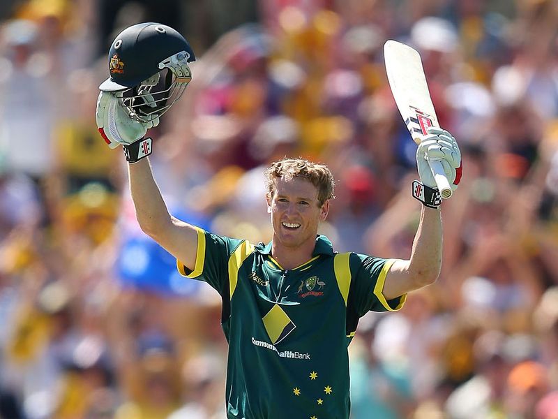 ...en route to a maiden ODI century.