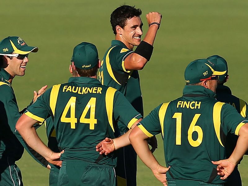 Mitchell Starc's second five-for in as many matches brought Australia a comfortable win.