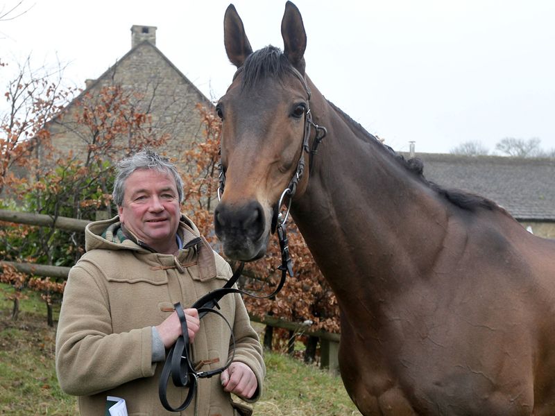 ...but The New One is the apple of his trainer's eye