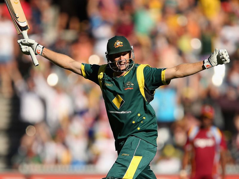 Adam Voges scored a maiden ODI century.