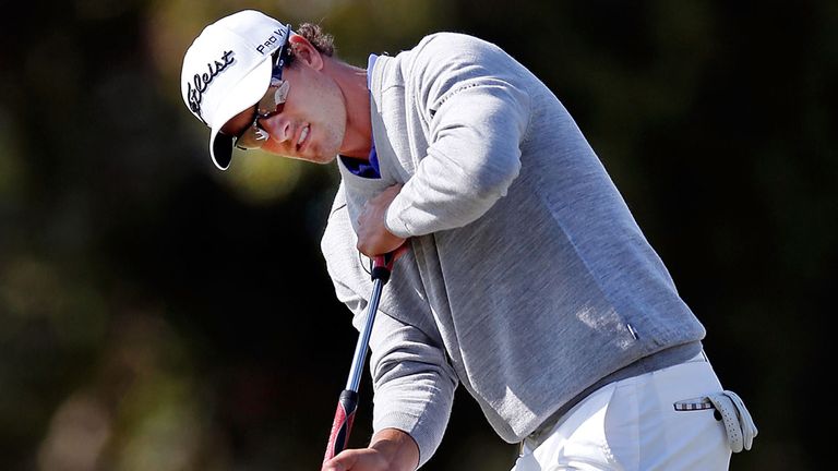 Adam Scott: Masters champion uses an anchored putter