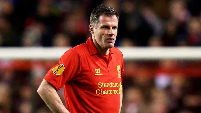 Jamie Carragher: Playing his 737th and final game for Liverpool this weekend