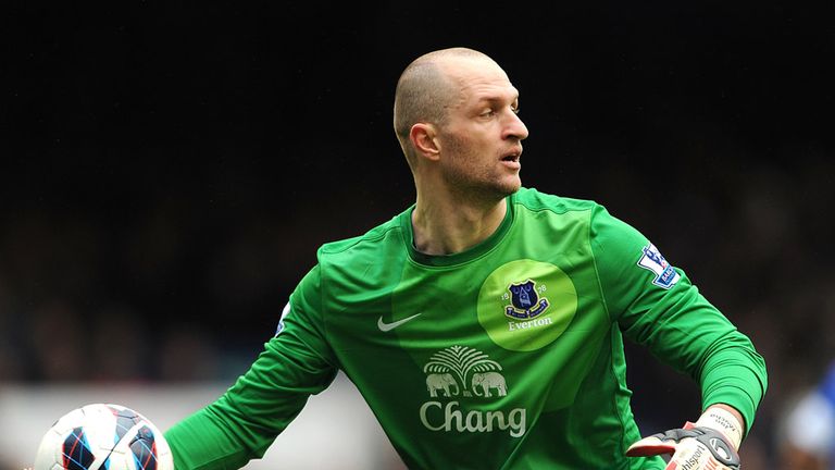 Jan Mucha: Out of contract at Everton in the summer