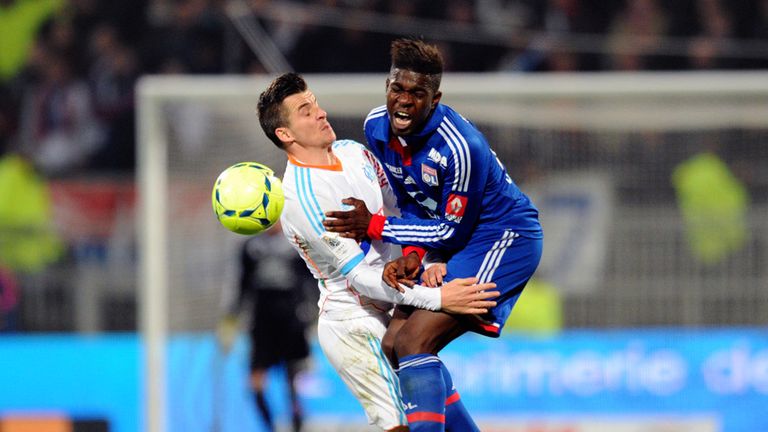 Joey Barton clashes with Samuel Umtiti