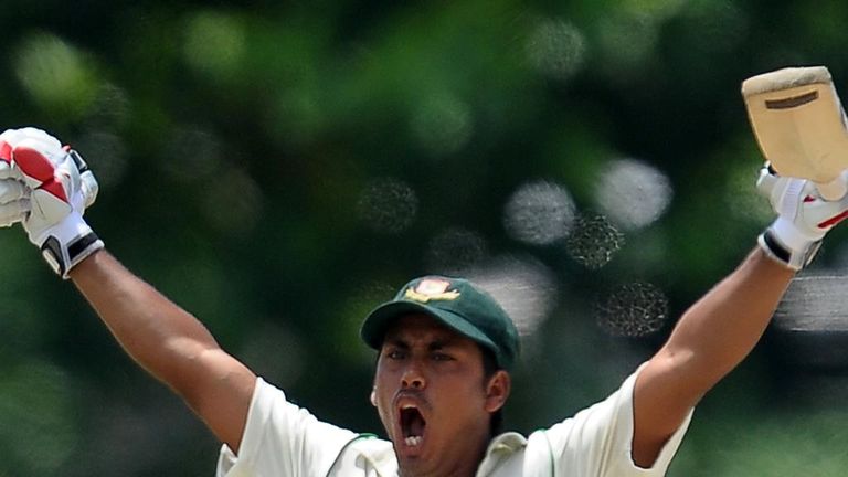 Mohammad Ashraful welcomed the sixth ton of his Test career.
