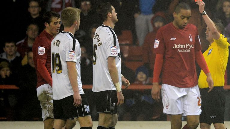 Richard Stearman: Sent off