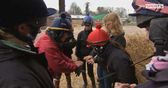 Women jockey for position