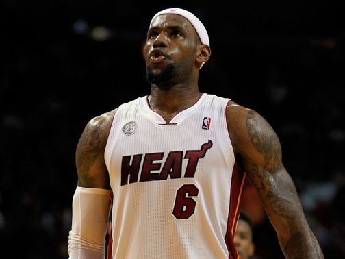 LeBron James: Kept the Heat rolling along