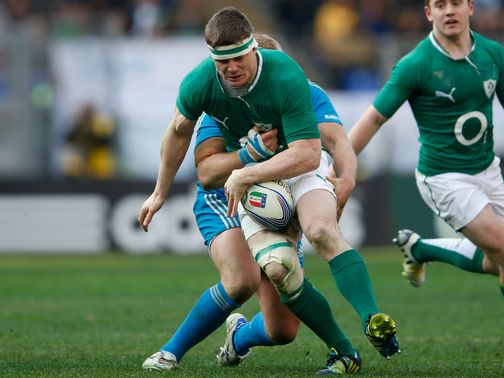 Brian O'Driscoll: Cited for stamping