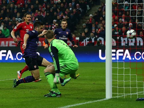 Olivier Giroud scores for Arsenal within three minutes