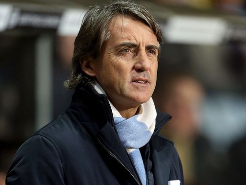 Roberto Mancini: Has come under pressure at Man City
