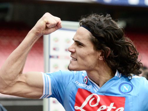 Edinson Cavani: Loves life in Napoli, according to agent
