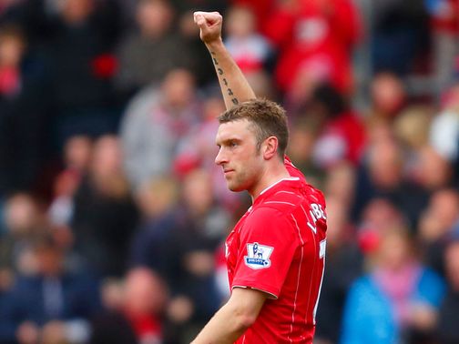 Rickie Lambert was on target in Southampton's victory&nbsp;