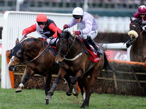 Solwhit gets away quicker than Celestial Halo from the final flight