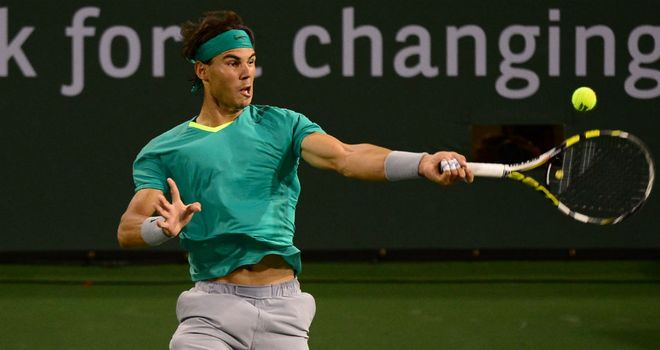 Rafael Nadal: Powered to a straight-sets win